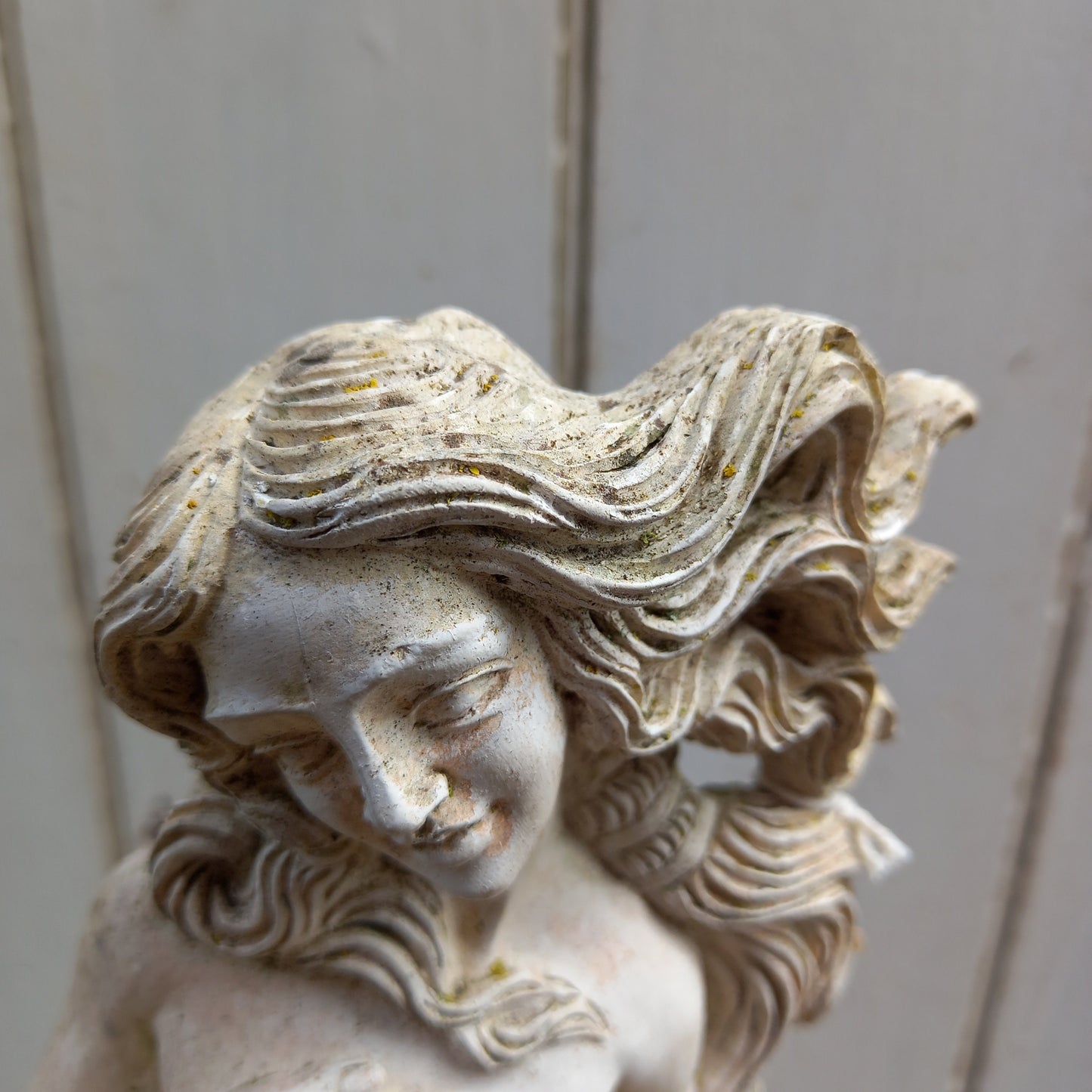 Vintage Nymph Statue: Venus Garden Statue, Nude Statue, Decorative Statue, French Garden Decor, Venus Figurine, Classical Statue