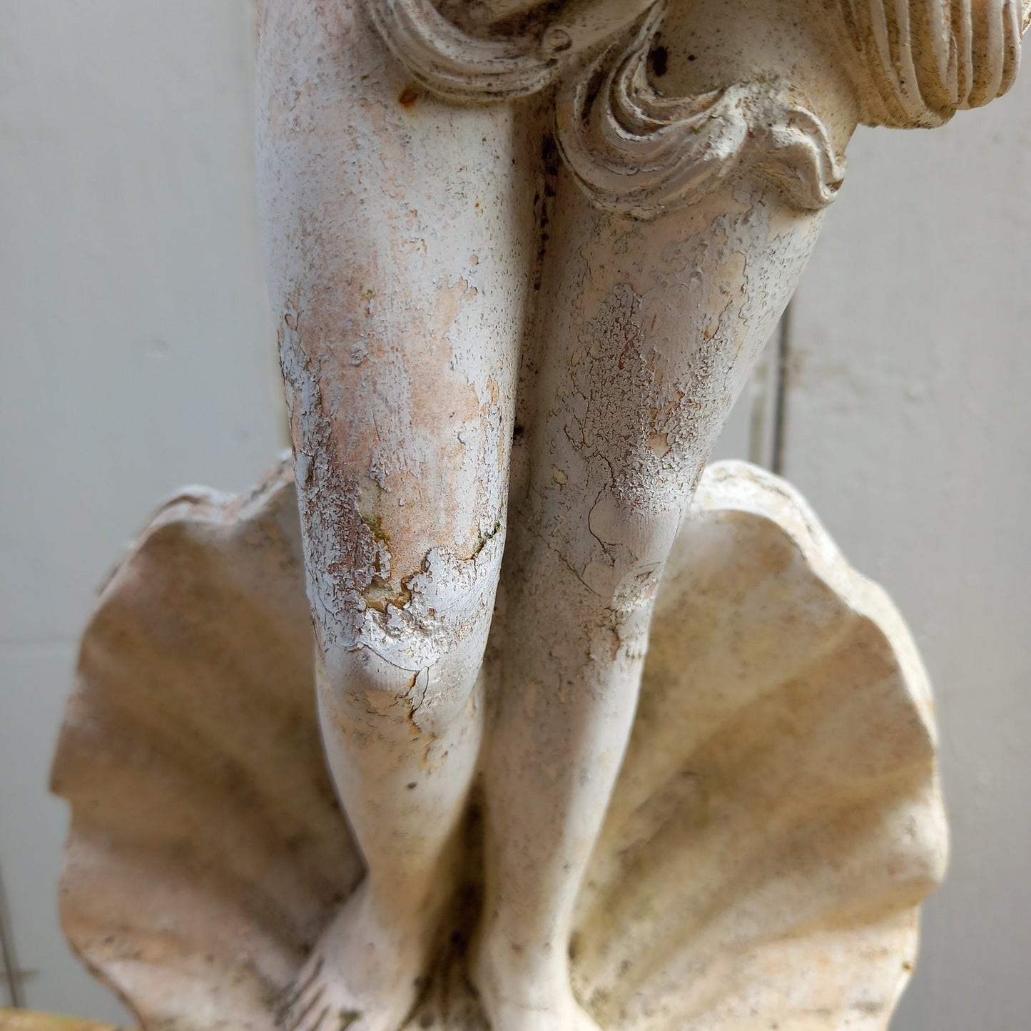 Vintage Nymph Statue: Venus Garden Statue, Nude Statue, Decorative Statue, French Garden Decor, Venus Figurine, Classical Statue