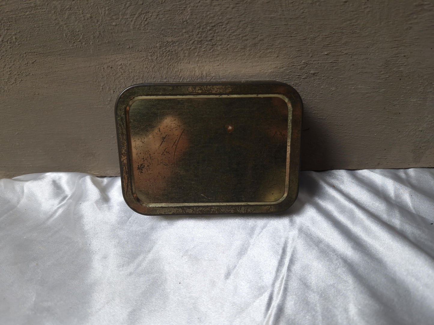 Vintage Ogden's Bruno Rough Cut Cigarette Tin/Tobacco/Cigar Tin/Trinket Box/Bar Decor/Groomsmen Cigarette Case/Vintage Tin